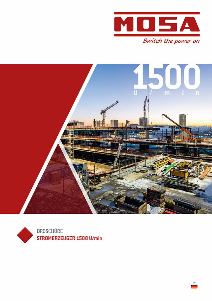 Mosa Stromerzeuger1500 DE